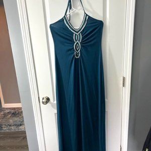 L8TER Turquoise Summer Dress